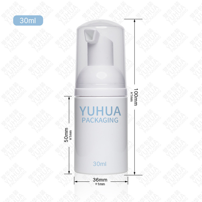 30ml Pompa Botol Plastik Produk Perawatan Kulit Kemasan Busa Wajah