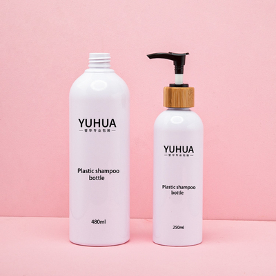 250ml 480ml 500ml Botol Kemasan Plastik Untuk Shampoo