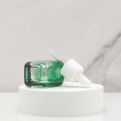 20ml Kapasitas Kecil Essence Oil Serum Botol Penetes Kaca Kemasan Perawatan Kulit