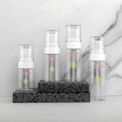 Botol Lotion Kosmetik Kustom 40ml Botol Pompa PET Kosong Perawatan Kulit
