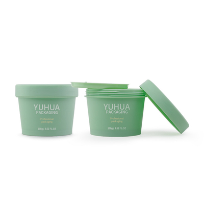 100g Toples Kemasan Plastik Dengan Bahan PET Flip Cap White Cap Wadah Plastik Daur Ulang