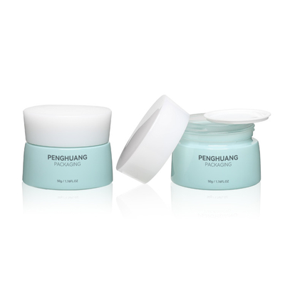 Botol Lotion Toner Gradien 120ml Set Jar Kosmetik Putih Kustom
