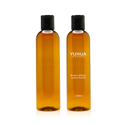 Botol Sampo Plastik PET 240ml Botol Lotion Pembersih Tubuh Ramah Lingkungan
