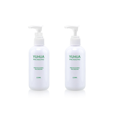 120ML 150ml Botol Penetes Plastik Hijau Sablon Sutra Kemasan Krim Lotion