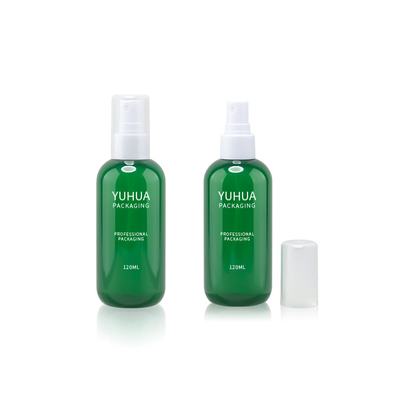 120ML 150ml Botol Penetes Plastik Hijau Sablon Sutra Kemasan Krim Lotion