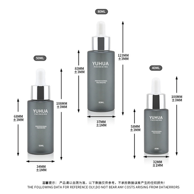 Ramah Lingkungan 40ml 50ml 80ml Botol Lotion Plastik Wadah Kemasan Kosmetik Electroplate