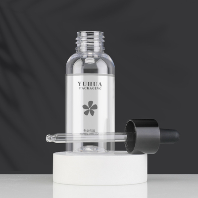Botol Penetes Pet Ringan 80ml Botol Plastik Serum Minyak