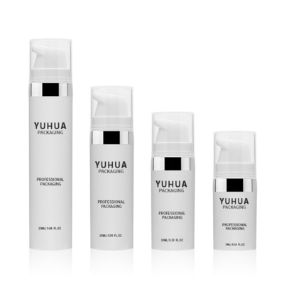 15ml 25ml Pompa Plastik Kemasan Botol Perawatan Kulit Tanpa Pengap Untuk Krim Lotion