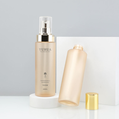 OEM Frosted 180ml PET Lotion Cream Bottle Untuk Kemasan Perawatan Kulit