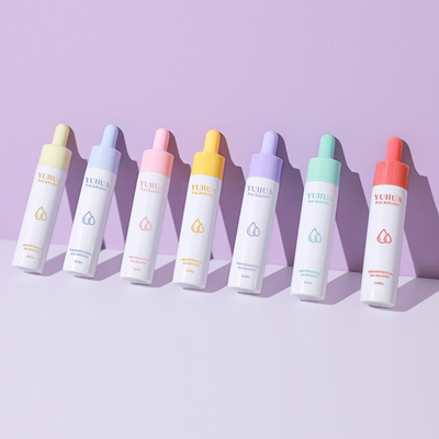 30ml Botol Penetes Plastik Minyak Rambut Kemasan Kosmetik Logo Disesuaikan