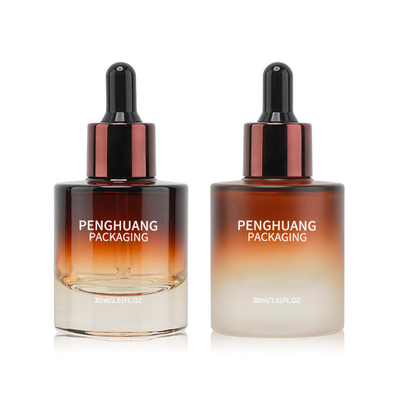 Botol Penetes Serum Silinder Anti Bocor Kapasitas 30ml 50ml