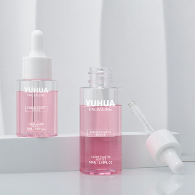 30ml 40ml 50ml 60ml Botol Lotion Serum Rias Plastik Untuk Kemasan Kosmetik