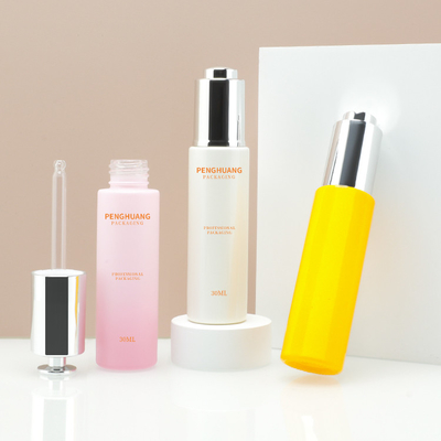 Pencetakan Label Botol Penetes Serum 30ml Menghaluskan Tekstur Kulit