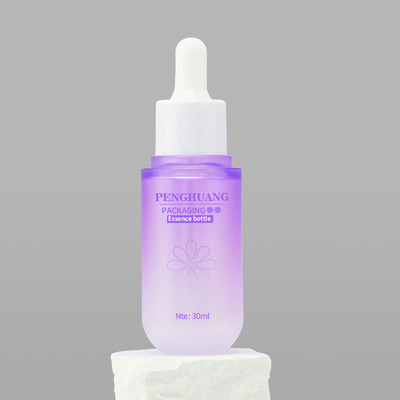 Logo Khusus Botol Penetes Serum PETG PET Untuk Kemasan Kosmetik