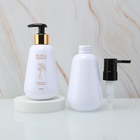 Customizable Plastic Shampoo And Conditioner Bottle 300ml Hot Stamping