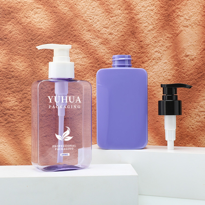 Botol Toner Plastik Ungu 200ml Dengan Pompa Pencet Untuk Sanitizer Tangan