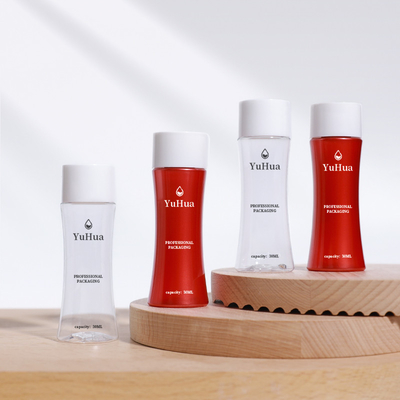 OEM ODM Layanan Bentuk Unik 30ml Botol Plastik Lotion untuk Shampoo Hand Sanitizer