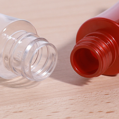 OEM ODM Layanan Bentuk Unik 30ml Botol Plastik Lotion untuk Shampoo Hand Sanitizer