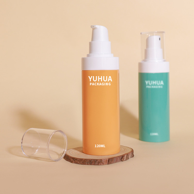 Botol Pompa Semprot Plastik Berwarna 120ml Kosong Putih halus untuk Air Toner Tubuh