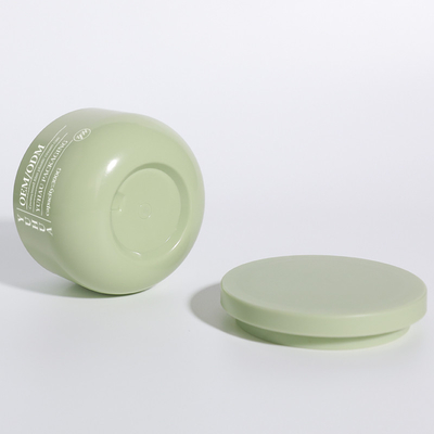 Bentuk bulat kosong mulut lebar Plastik Cream Jar 300g 550g 10oz Hair Body Scrub Container