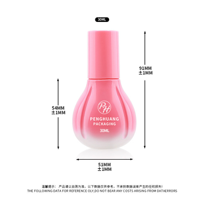 Hot Sale Pompa Cap Kaca Botol Kosmetik Container Untuk Serum Lotion Krim