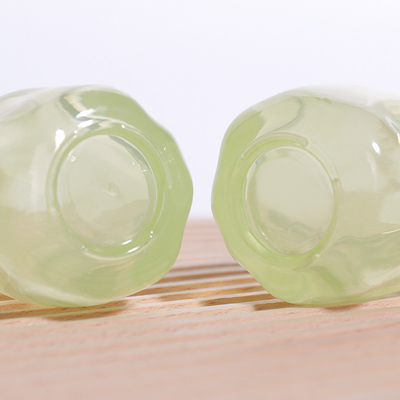 Avocado Green Clear 30ml Kaca Cairan Bottle Untuk Pengemasan Perawatan Kulit