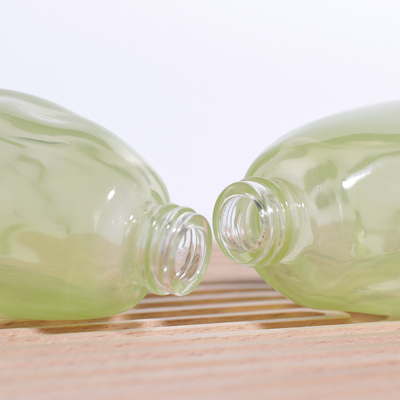 Avocado Green Clear 30ml Kaca Cairan Bottle Untuk Pengemasan Perawatan Kulit