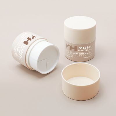 Ramah Lingkungan 50g Bentuk Membuat Bentuk Rotasi Tubuh Butter Container Cream Jar Dengan Tutup