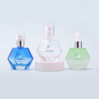 30ml 1oz Luxury Glass Serum Lotion Botol Untuk Pengemasan Perawatan Kulit