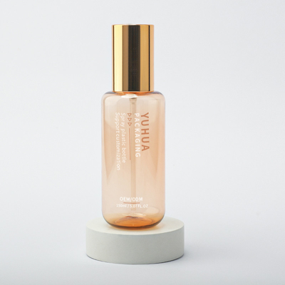 Botol semprotan plastik bening 150ml Botol Toner Plastik dengan pompa press