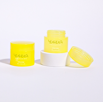 Botol Krim Mata Kosong 5g 10g 15g Plastic Lip Balm Container Dengan Tutup