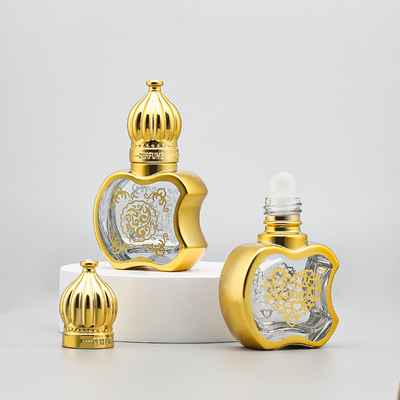 6ml 8ml 12ml Empty Glass Roll On Bottle Luxury Cosmetic Packaging Container Perfume Botol Minyak Esensial