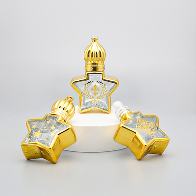 6ml 8ml 12ml Empty Glass Roll On Bottle Luxury Cosmetic Packaging Container Perfume Botol Minyak Esensial