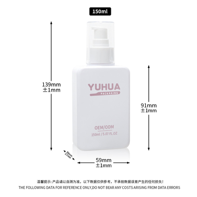 Grosir Botol Lotion Plastik Jelas 150ml Botol Shampoo dan Kondisioner
