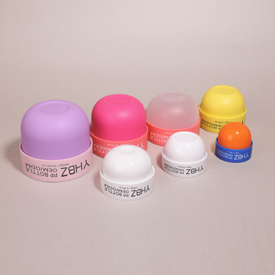 Grosir Botol Krim Mentega 50/75/100/150/200/300/500g Wides Mouth Round Body Scrub Container