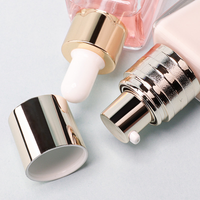 Botol Kaca Lantai Lintang Lintang 15ml Ukuran Sampel Botol Lotion Kosmetik