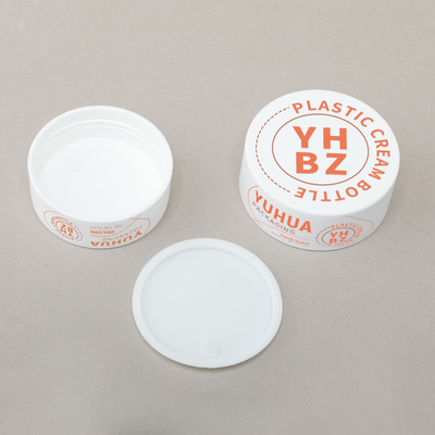 30ml 50ml Plastik Cosmetic Jar Eco Friendly Pp Body Butter Cream Jar Dengan Flip Cap Jar