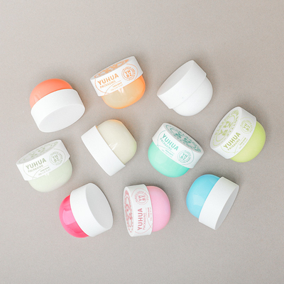 30ml 50ml Plastik Cosmetic Jar Eco Friendly Pp Body Butter Cream Jar Dengan Flip Cap Jar