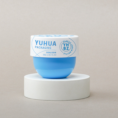 30ml 50ml Plastik Cosmetic Jar Eco Friendly Pp Body Butter Cream Jar Dengan Flip Cap Jar