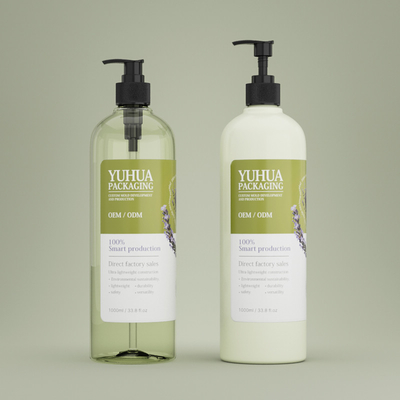 Botol Pompa Bulu Bulat Solusi Utama untuk Shampoo Shower Gel dan Sabun Tangan Cairan
