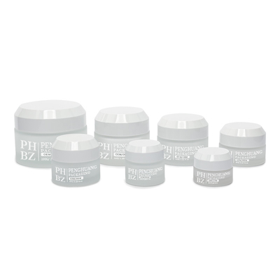 Cream Glass Jars 5-100g Skincare Packaging Container Kaca Cosmetic Jar