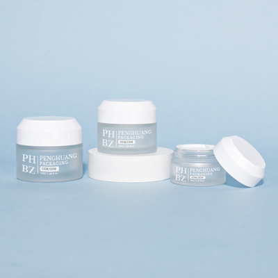 Cream Glass Jars 5-100g Skincare Packaging Container Kaca Cosmetic Jar