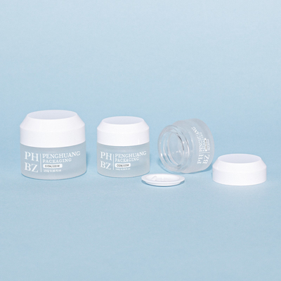 Cream Glass Jars 5-100g Skincare Packaging Container Kaca Cosmetic Jar