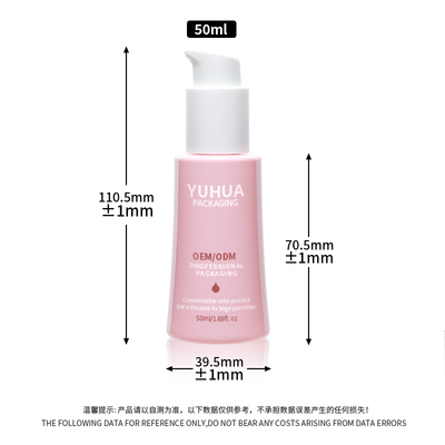 Botol Dropper Serum Kerucut PET Plastik ODM/OEM Kebutuhan Pelanggan Diterima