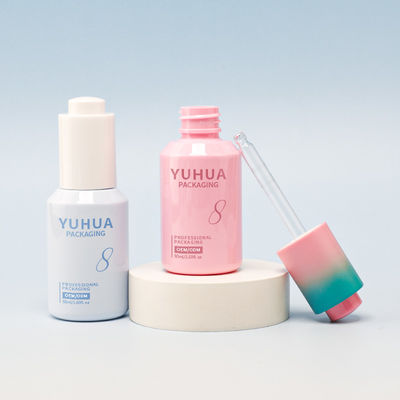 Botol Serum Minyak Bulat dengan Logo Sesuai Kebutuhan Pelanggan