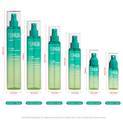 Botol Semprot PET Sablon Sutra dengan Pola Semprot Kabut Halus