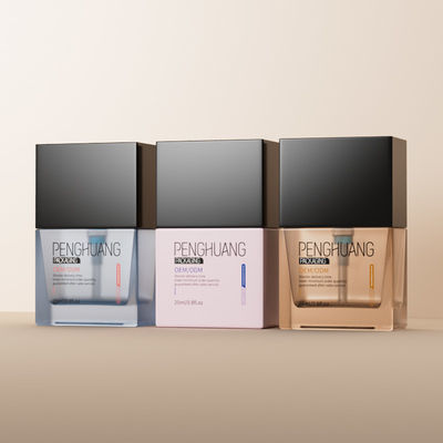 Kemasan Perawatan Kulit Desain Kustom Bening dan Kapasitas 25ml untuk Produk