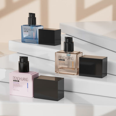 Kemasan Perawatan Kulit Desain Kustom Bening dan Kapasitas 25ml untuk Produk