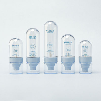 Percetakan layar sutra Botol semprot PET untuk produk farmasi plastik