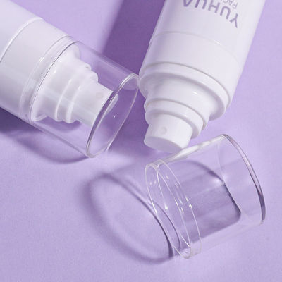 Botol Semprot Plastik Hot Stamping Logo Kustom Sesuai Kebutuhan Anda Ideal untuk Semprotan Pelembab, Semprotan Tabir Surya, Botol Semprot Pengatur Riasan